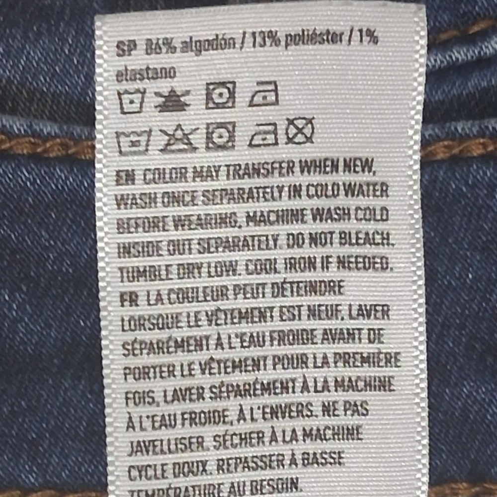 EUC‎ AMERICAN EAGLE Sz. 2R Super Stretch Skinny Jeggings - Picture 11 of 13